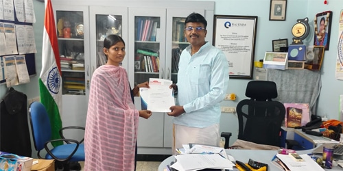 Velammal College - Intern Students